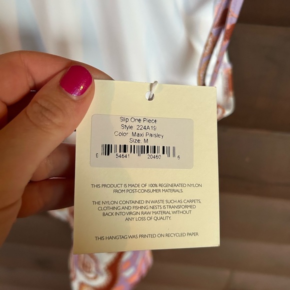 NWT Caroline K Free People Slip One Piece Size M - Picture 5 of 7